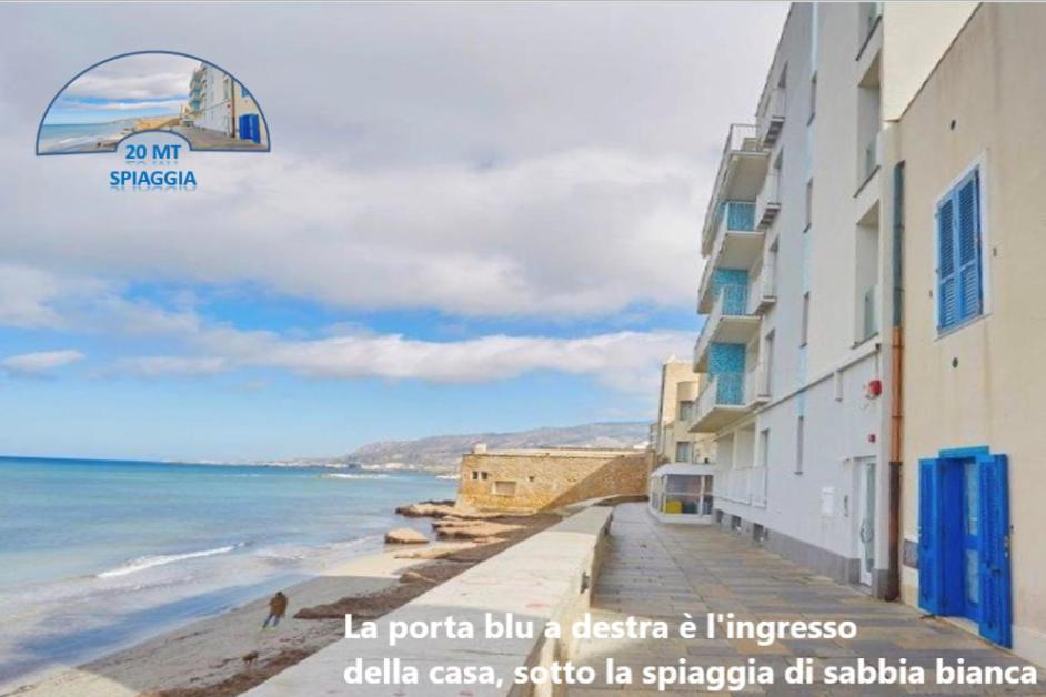 Be Mediterraneo, In Centro Sul Mare - In The Center Beach Front - 80 Mq Trapani Exterior foto