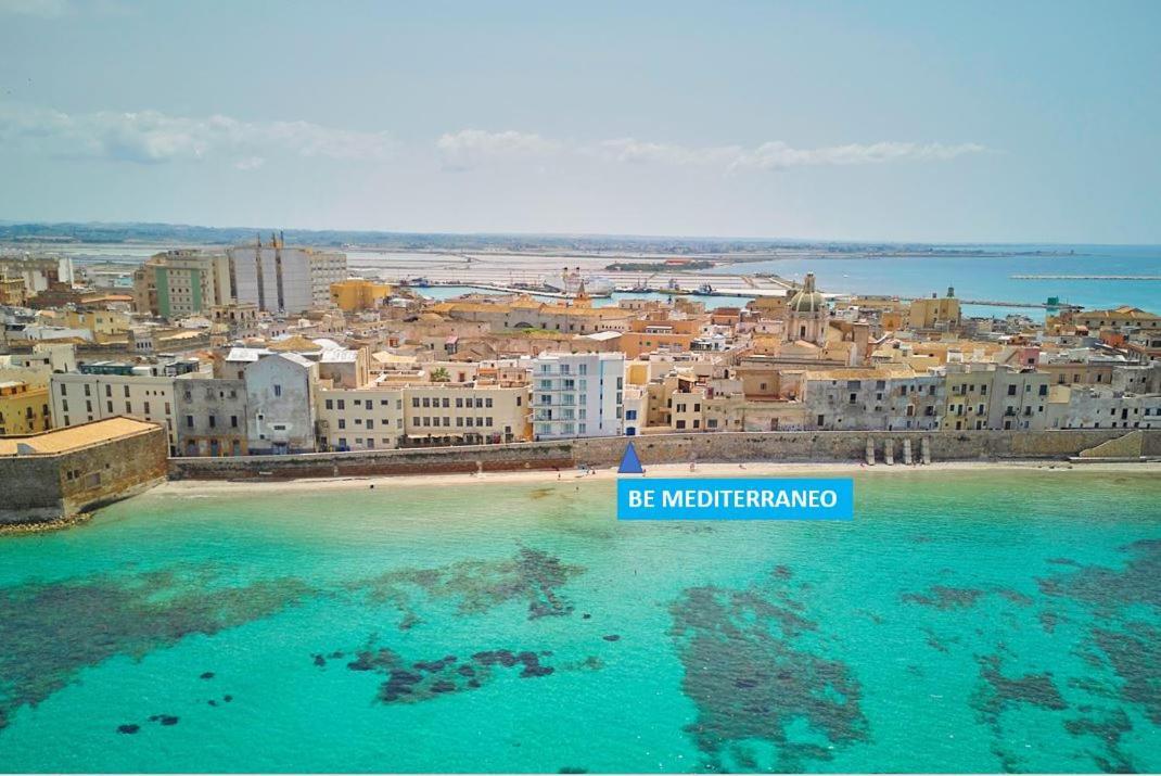Be Mediterraneo, In Centro Sul Mare - In The Center Beach Front - 80 Mq Trapani Exterior foto